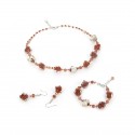 Set Murano Carmela - 3 piese