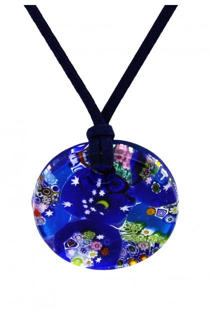 Murrine Picasso Pendant - Night Sky