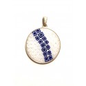 Murrine Pendant Mezzo (silver, 2,3 cm)